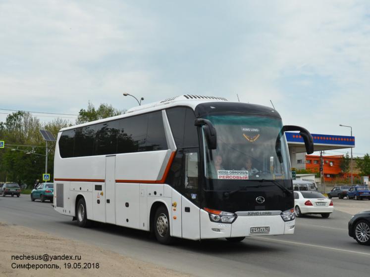 Автобус King Long в городе